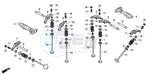 VT750C drawing CAMSHAFT