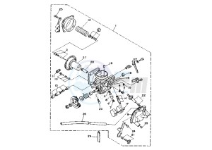 XV S VIRAGO 250 drawing CARBURETOR