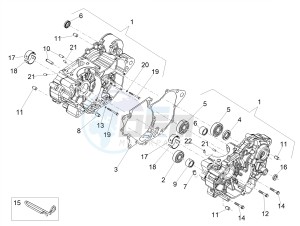 RX 125 E4 (APAC) drawing Crankcases I