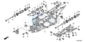 TRX420TMB TRX420 ED drawing FRAME BODY