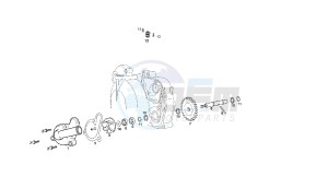 SENDA R X-RACE - 50 CC VTHSR1D1A EU2 drawing WATER PUMP