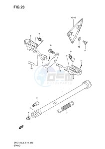 DR-Z125L EU drawing STAND