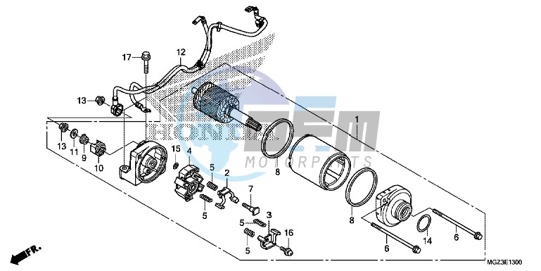 STARTER MOTOR