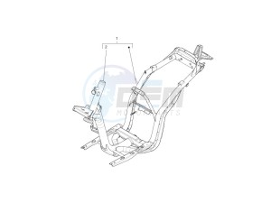 Liberty 50 4t Delivery Single disc drawing Frame bodywork