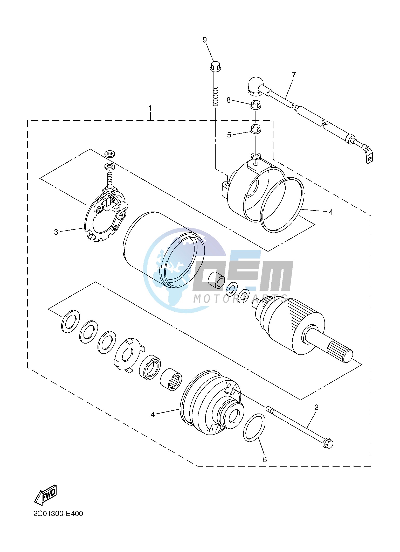 STARTING MOTOR