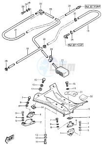 JS 440 A [JS440] (A1-A2) [JS440] drawing ENGINE MOUNT_COOLING & BILGE