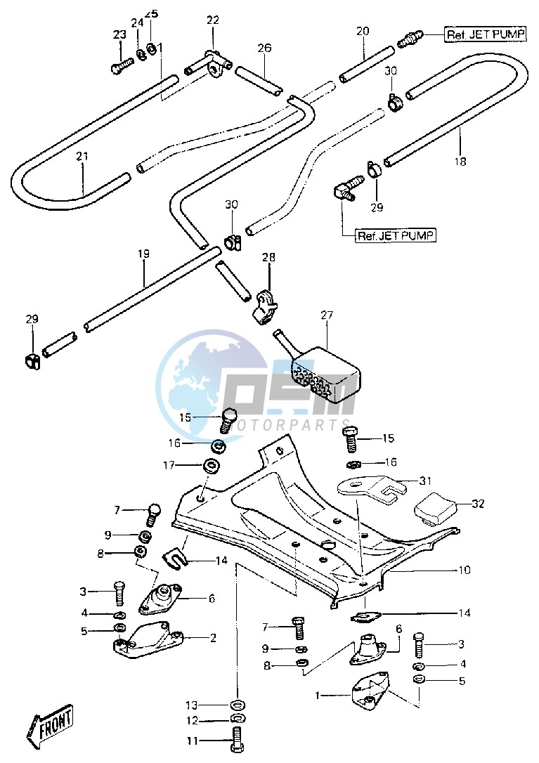 ENGINE MOUNT_COOLING & BILGE