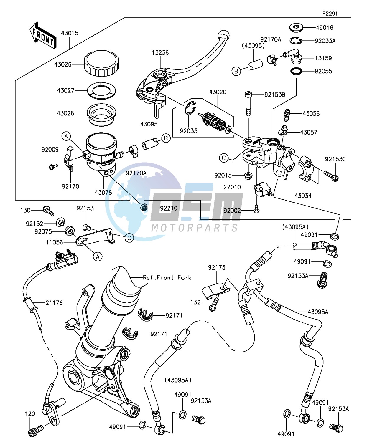 Front Master Cylinder