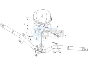 Liberty 125 4t Sport drawing Meter combination - Cruscotto