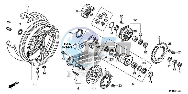 REAR WHEEL