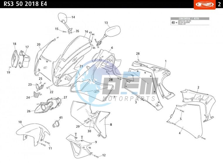 FRONT PLASTICS - COVERS