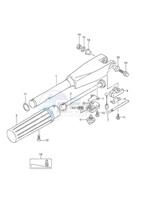 DF 6 drawing Tiller Handle