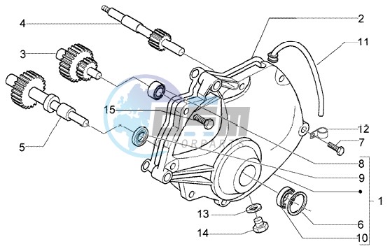 Reduction unit cover