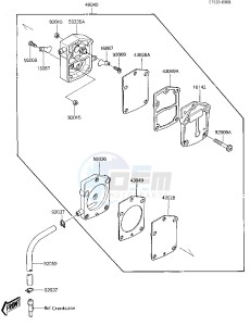 JS 650 A [650 SX] (A1) [650 SX] drawing FUEL PUMP