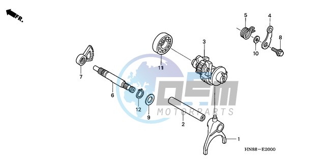 GEARSHIFT FORK