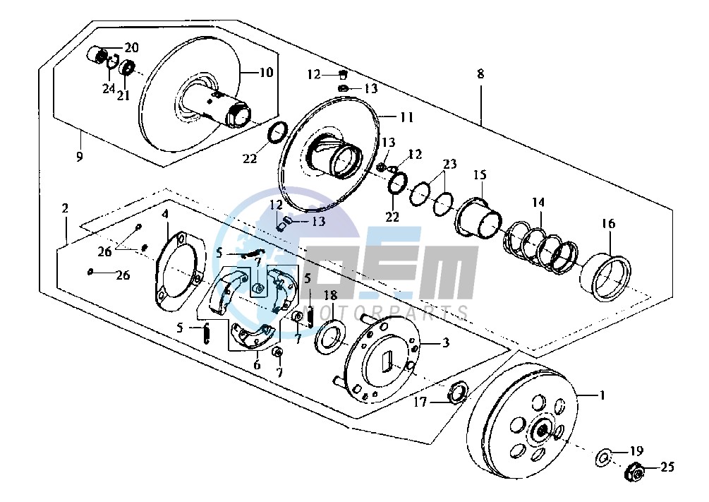 DRIVEN PULLEY