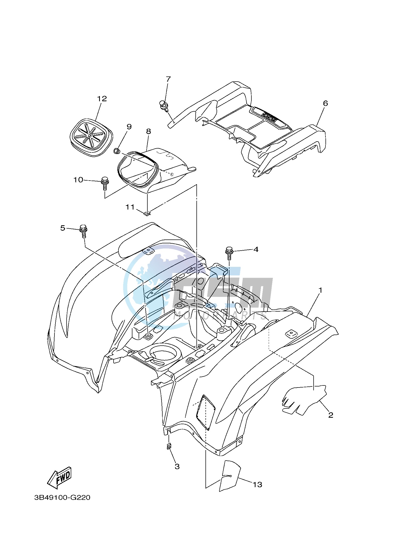 REAR FENDER