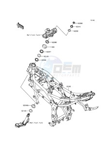 NINJA_250SL BX250AFF XX (EU ME A(FRICA) drawing Frame