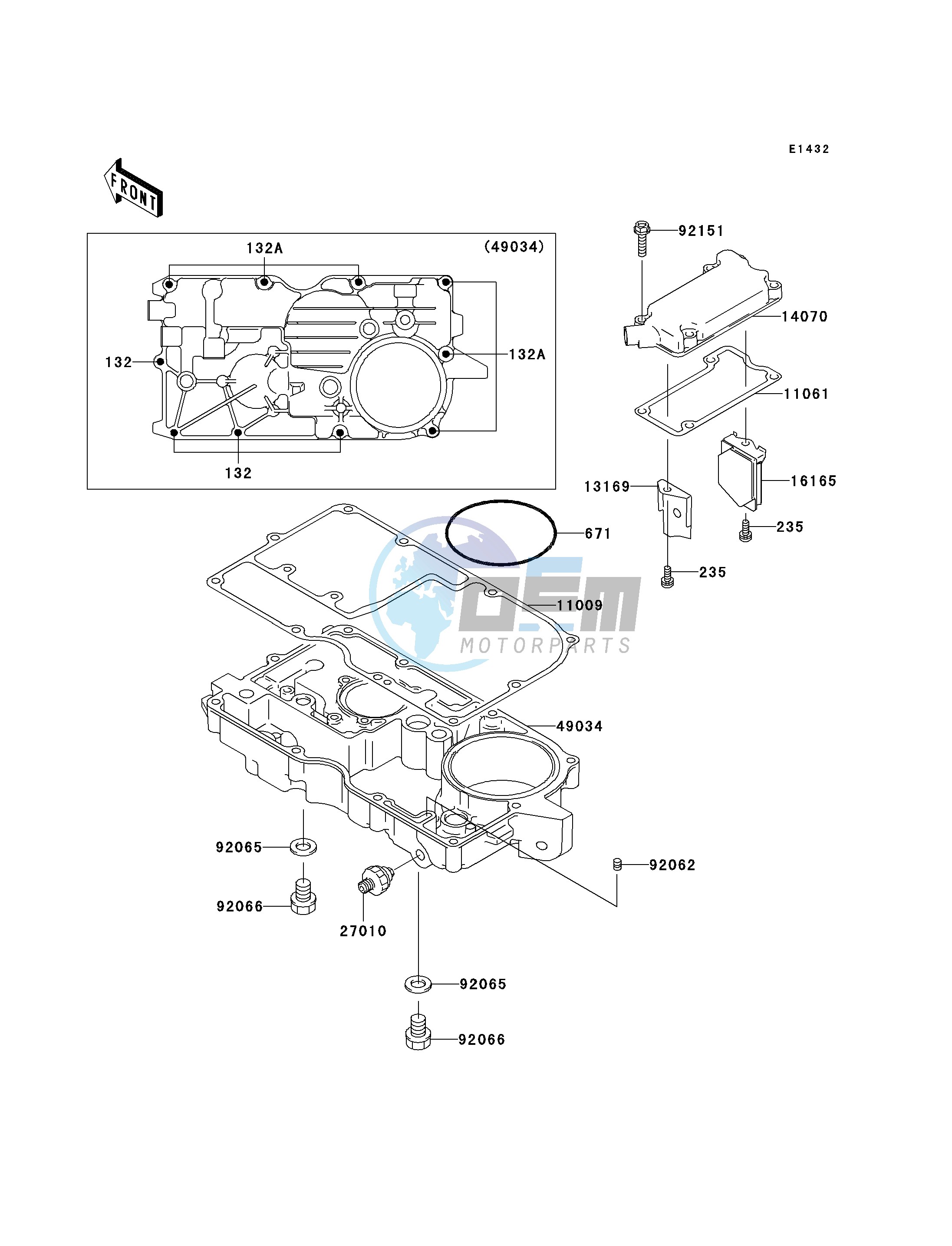 BREATHER COVER_OIL PAN