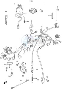 GS500 (P19) drawing WIRING HARNESS