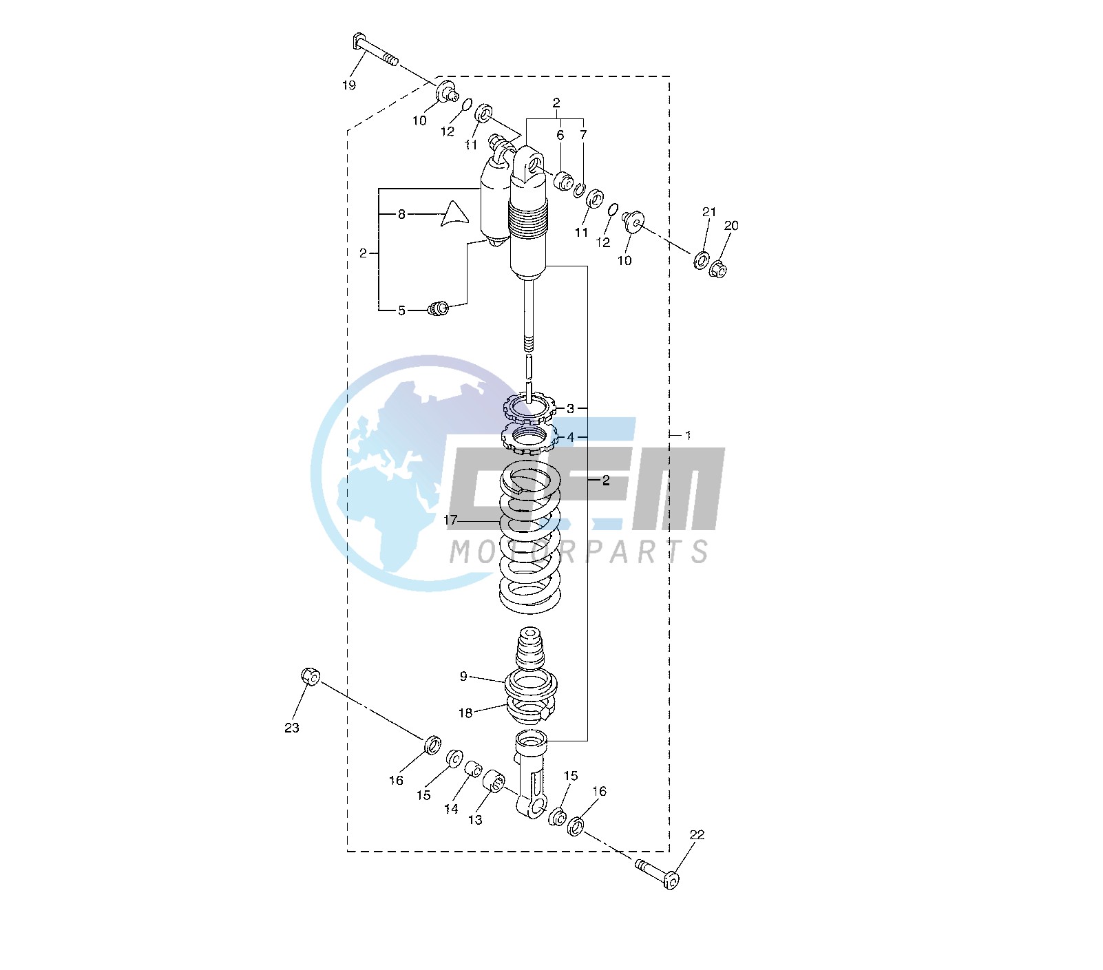 REAR SHOCK ABSORBER