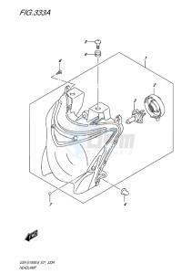 GSX-S1000 EU drawing HEADLAMP