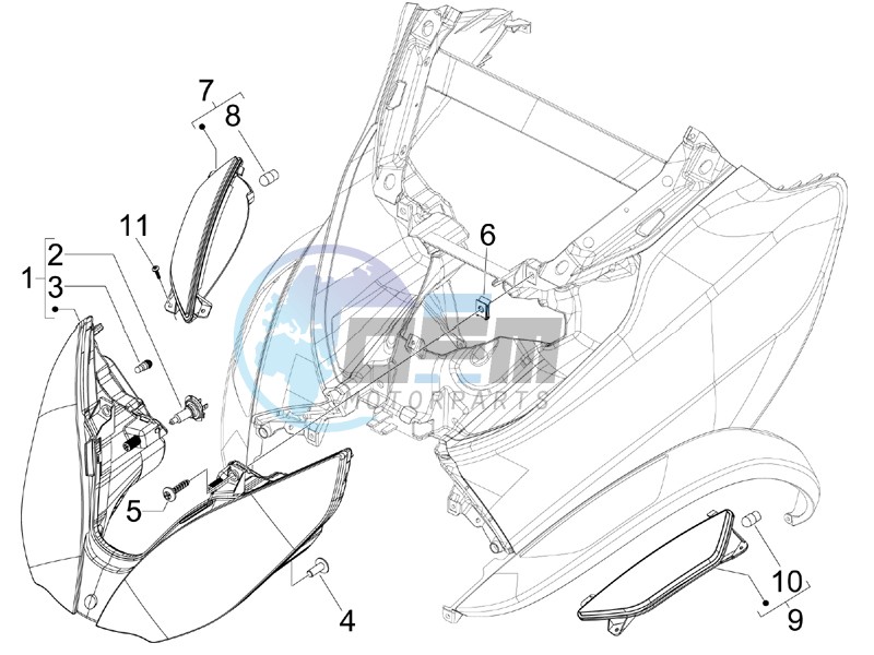 Head lamp - Turn signal lamps