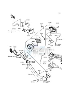 NINJA H2 / NINJA H2 CARBON ZX1000XHFA XX (EU ME A(FRICA) drawing Air Cleaner