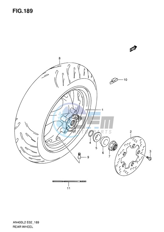 REAR WHEEL