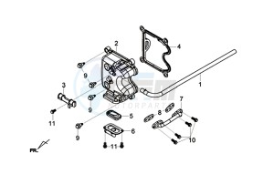 JOYMAX Z 125 (LW12W1-EU) (L9-M0) drawing CYLINDER HEAD COVER