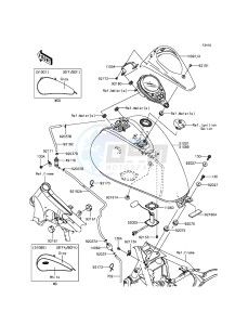 VULCAN 900 CLASSIC VN900BFF GB XX (EU ME A(FRICA) drawing Fuel Tank