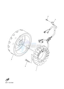 XVS950CU XV950R XV950 R-SPEC (2DE1) drawing GENERATOR