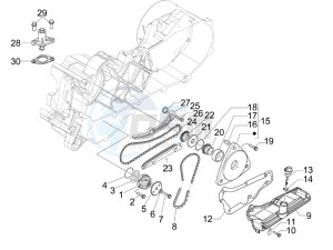 fly 50 4t 2v drawing Oil pump