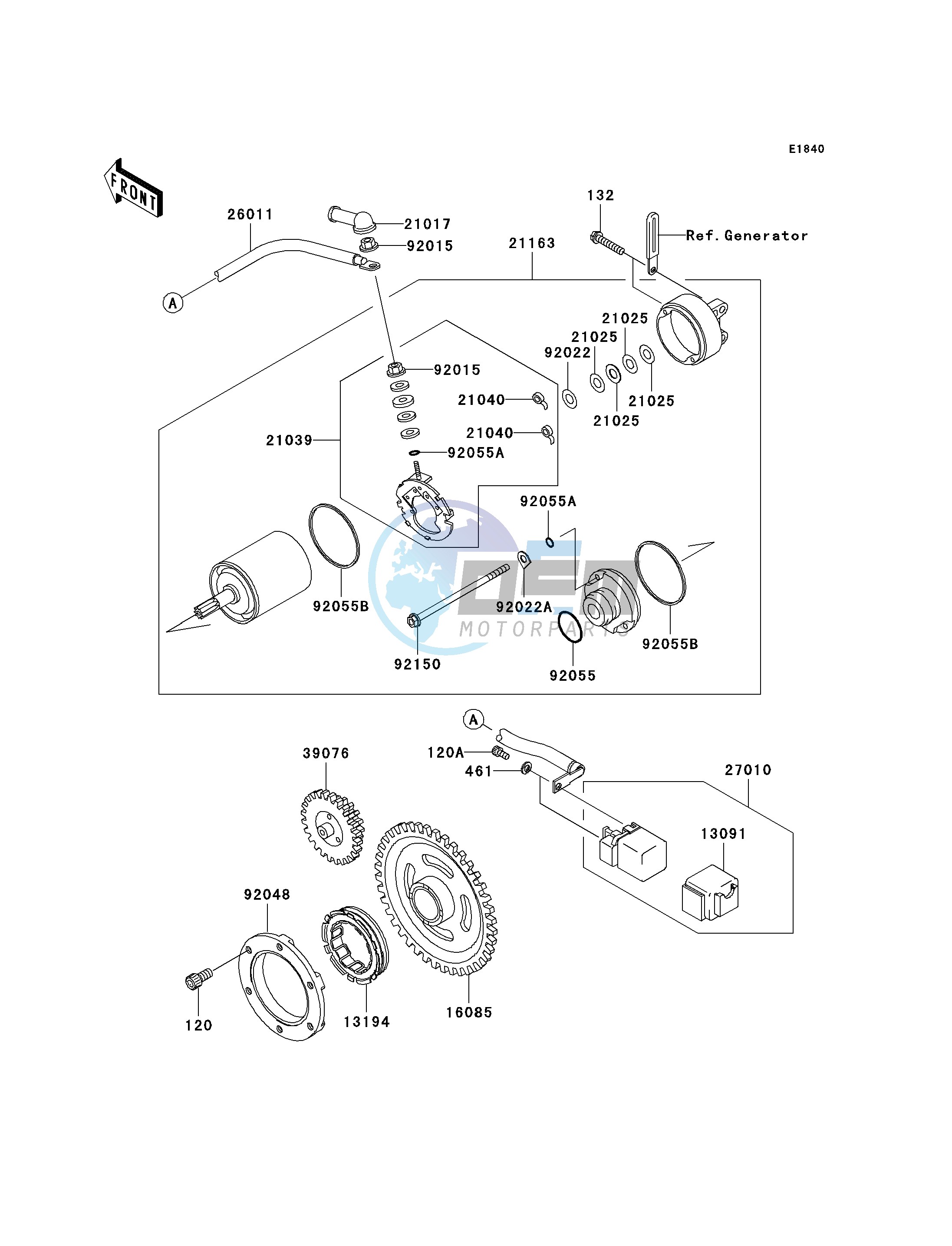 STARTER MOTOR