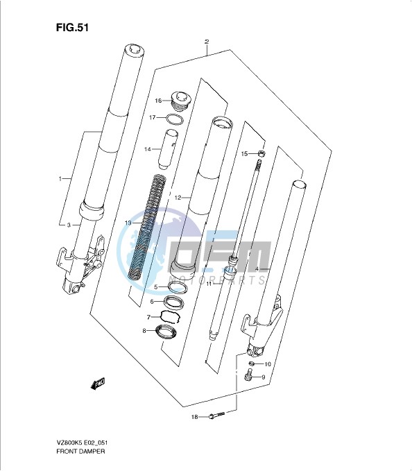 FRONT DAMPER