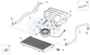 Atlantic 125 e3 drawing Water cooler