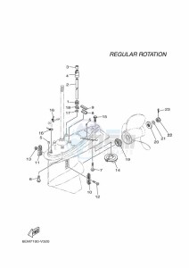 F130AET drawing PROPELLER-HOUSING-AND-TRANSMISSION-2