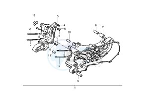 FREE FL 50 drawing Crankcase