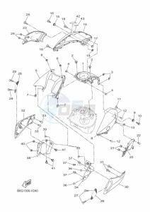 MT-125 MTN125-A (B6G1) drawing FUEL TANK 2