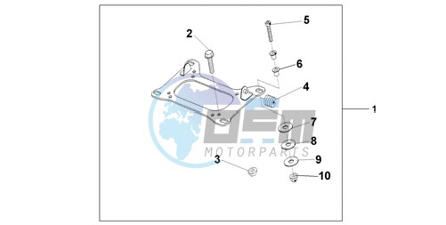 KIT CARRIER BRKT