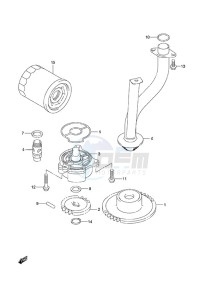 DF 115A drawing Oil Pump