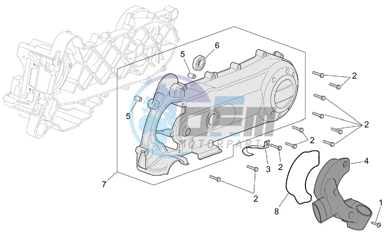 Variator cover