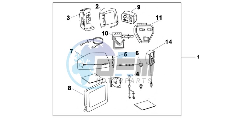 MC NAVI UNIT KIT