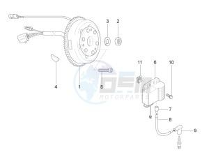 RS4 50 2T (CH, EU, JP) drawing Cdi magneto assy / Ignition unit