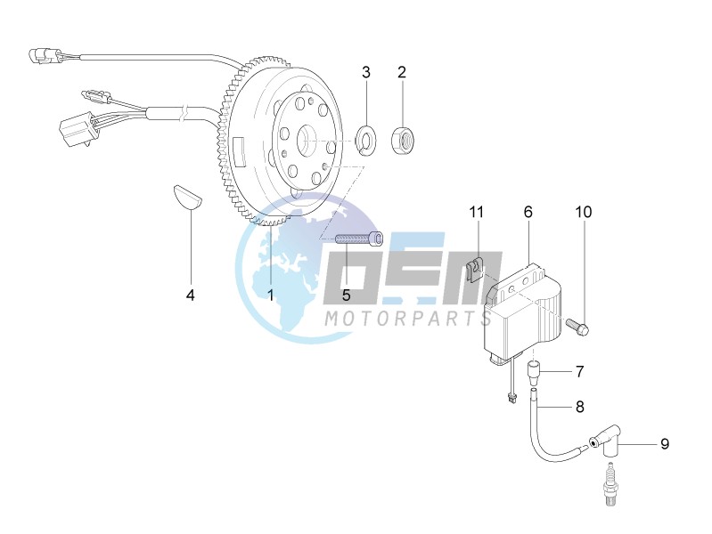 Cdi magneto assy / Ignition unit