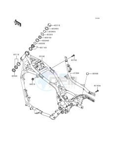 VN 1500 L [VULCAN 1500 NOMAD FI] (L1) [VULCAN 1500 NOMAD FI] drawing FRAME