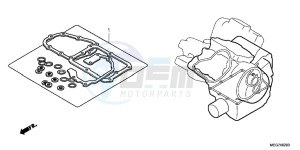 VT750CSC drawing GASKET KIT B