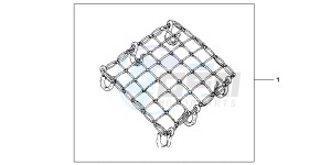 NC700XDC drawing RUBBER NET A