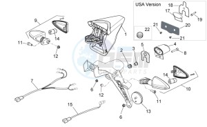 Dorsoduro 750 ABS USA-CND (NAFTA) (CND, USA) drawing Rear lights