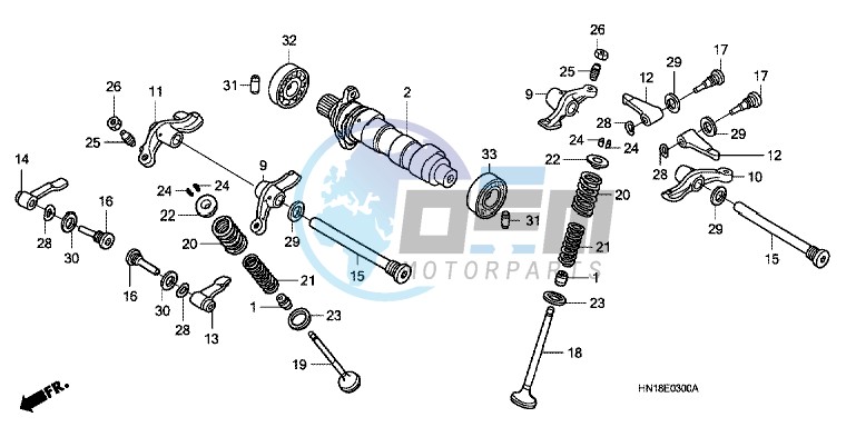 CAMSHAFT/VALVE